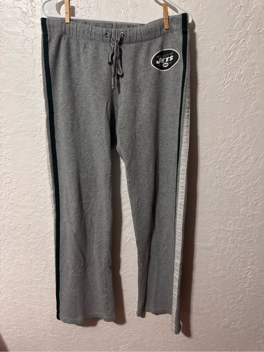 Pink by Victorias Secret Collab with 5th & Ocean New York Jets Sweatpants